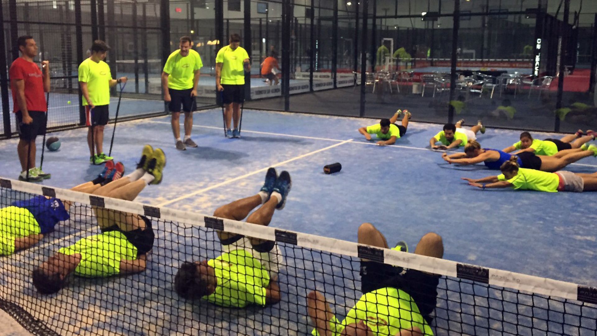 entrenamientos de resistencia para pádel