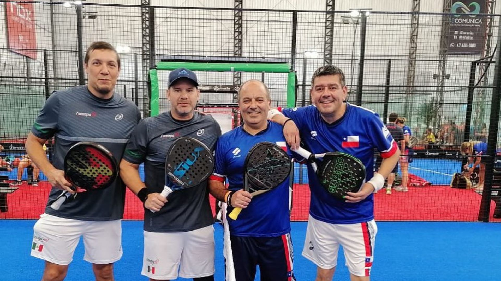 Fabián Parolin - Representando a Chile - Nación Pádel